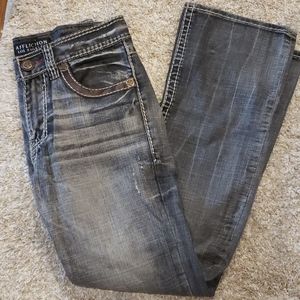 Affliction LA Men's Grey Jeans